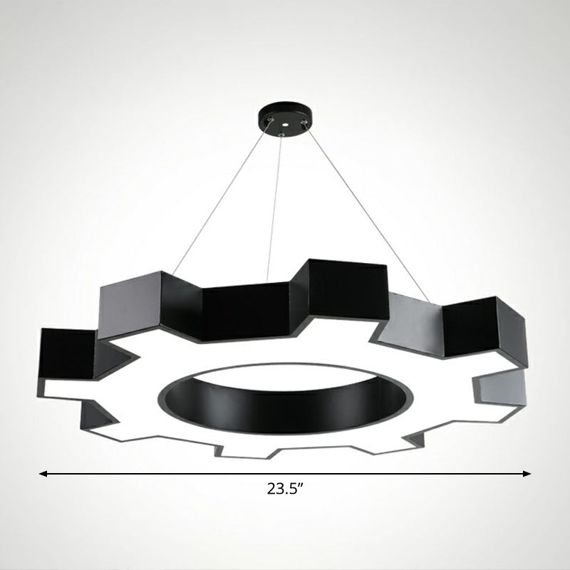 Attrezzatura della sala conferenze Luce a soffitto LED ACRILICO LAMDURA MODERNA MODERNA IN NERO