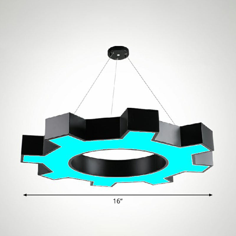 Attrezzatura della sala conferenze Luce a soffitto LED ACRILICO LAMDURA MODERNA MODERNA IN NERO