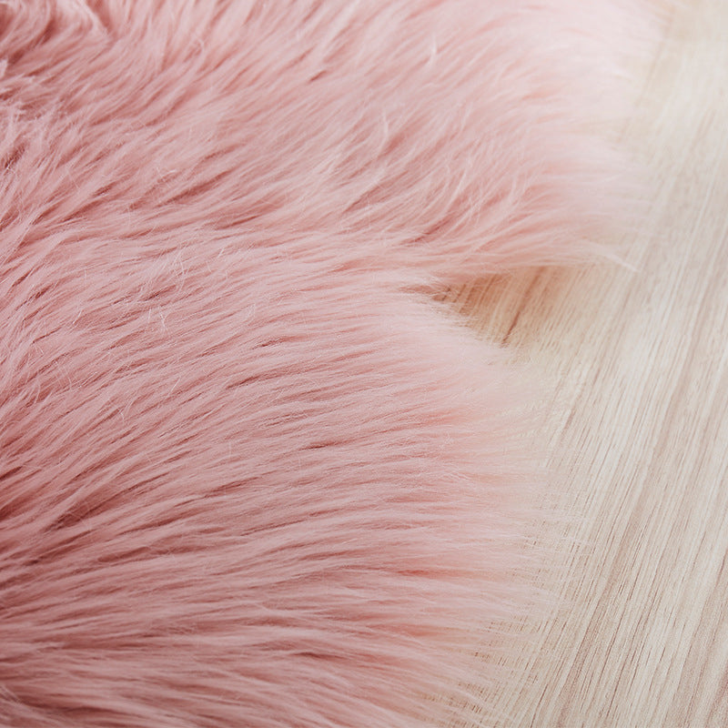 Scandinavisch vaste kleur Tapijt multi-kleuren pluche tapijt Niet-slip machine wasbare vlekbestendig vloerkleed voor woonkamer