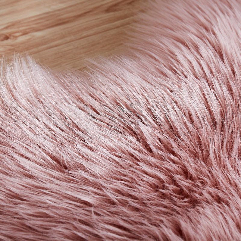 Scandinavisch vaste kleur Tapijt multi-kleuren pluche tapijt Niet-slip machine wasbare vlekbestendig vloerkleed voor woonkamer