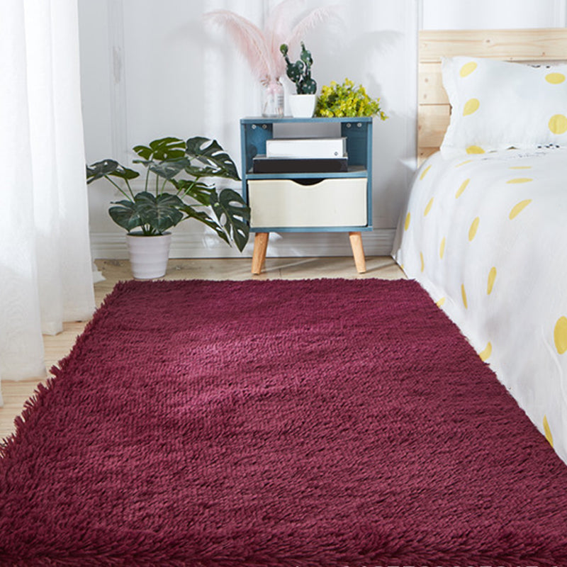 Eenvoud slaapkamer vloerkleed veelkleurig gewone vloerkleed ruige huisdiervriendelijke anti-slip vacuümreinigingskleed