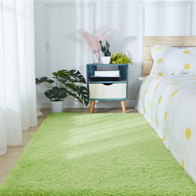 Eenvoud slaapkamer vloerkleed veelkleurig gewone vloerkleed ruige huisdiervriendelijke anti-slip vacuümreinigingskleed