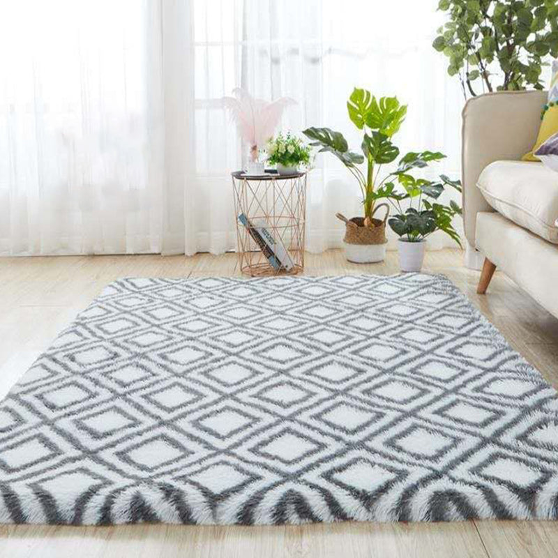 Multicolor Home Decoration Rug Casual Tie Dye Graphic Print Carpet Plush Stain Resistant Pet Friendly Non-Slip Rug