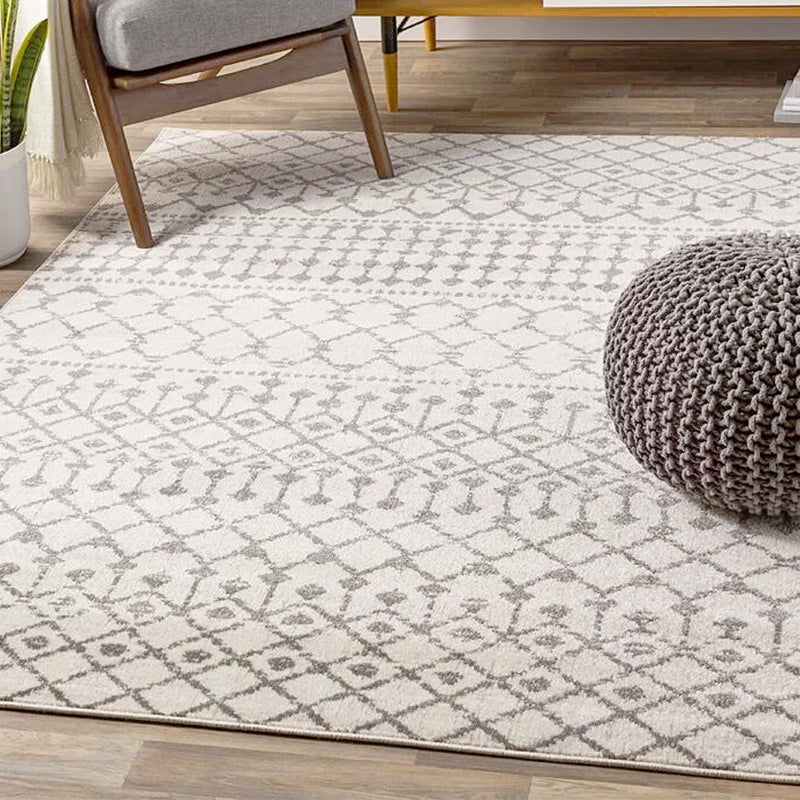 Original Tribal Patterned Rug Multicolor Americana Carpet Polyester Pet-Friendly Non-Slip Stain Resistant Rug for Home