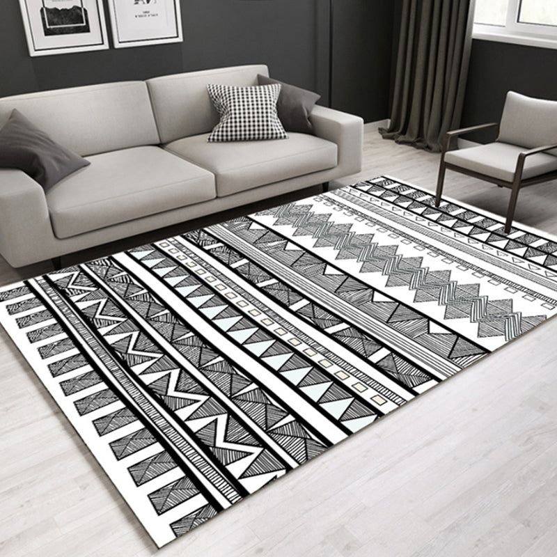 Eenvoud naadloos patroon tapijt multi-kleuren Boheems tapijt nylon anti-slip kleurbestendig huisdiervriendelijk tapijt voor decoratie