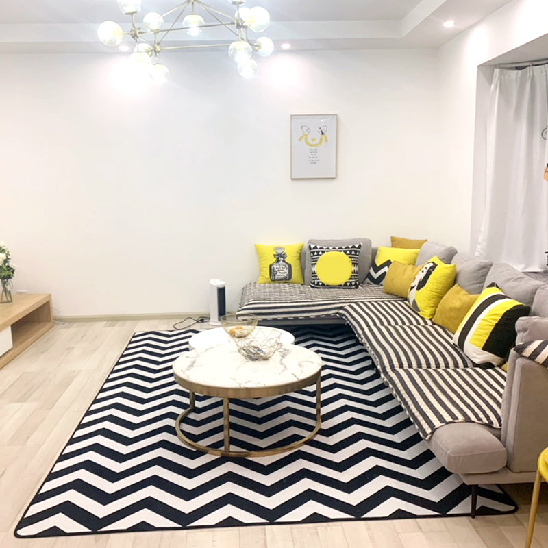 Milieu geometrisch tapijt multi-kleuren Boheemse tapijt synthetische antislip machine wasbaar huisdiervriendelijk tapijt voor woonkamer