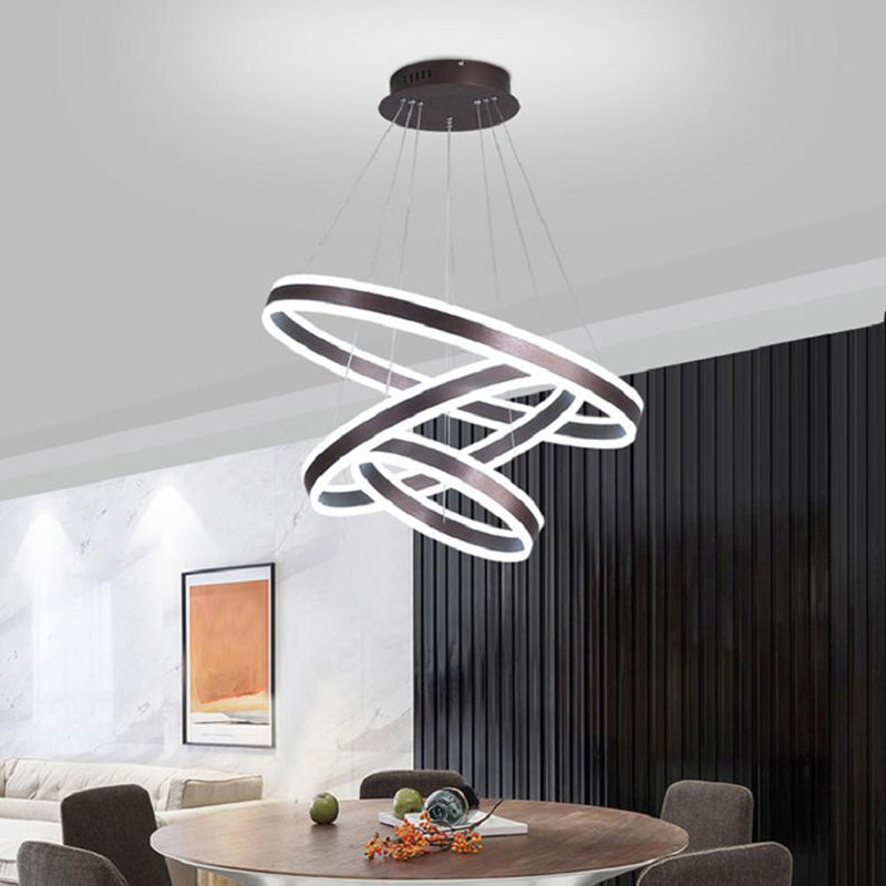 ALTENZA REGOLABILE LED RING REGOLABILE LED LIMA LIMA LAMA DI PASSAGGIO DEL CAFFERTA IN METALE