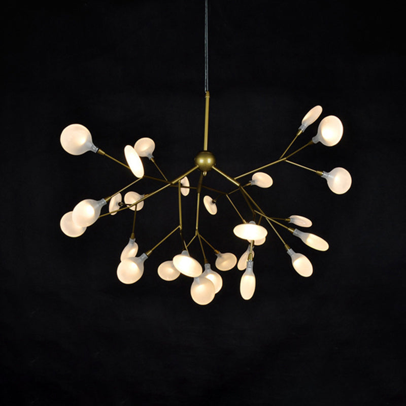 Designer Leaf Foglia Affermazione Light Acrilico Soggiorni Lampacchino l'illuminazione in oro