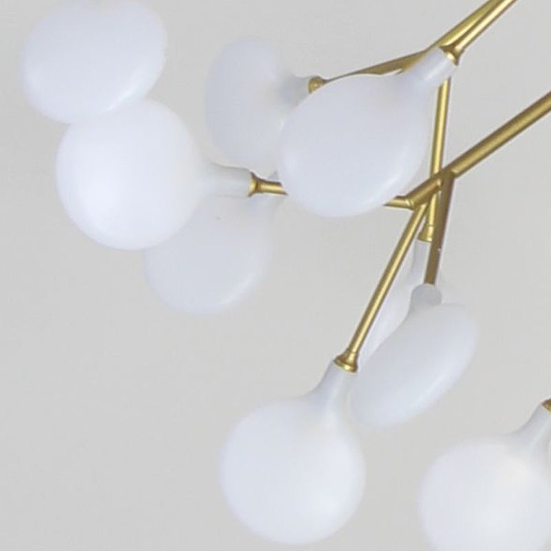 Lampada artistica a sospensione artistica da 45 bulbone artistico.