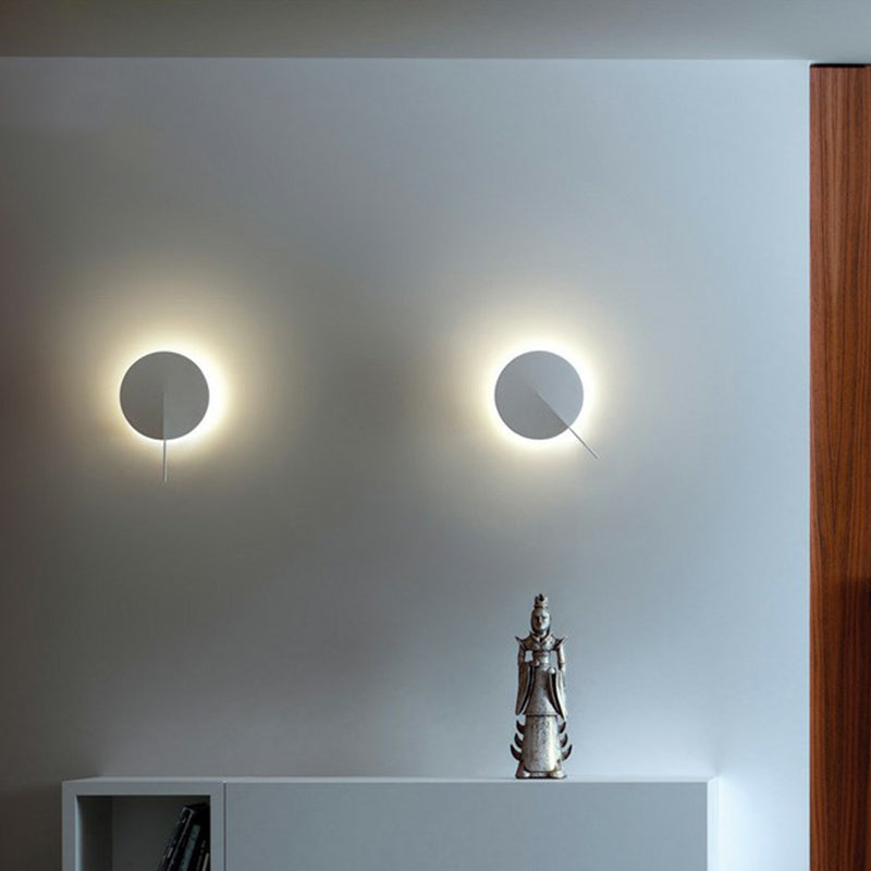 ART DECO DECO a forma di a forma di lampada da parete Metallic 1 Scala della testa Scala Discrace Wall Lighting