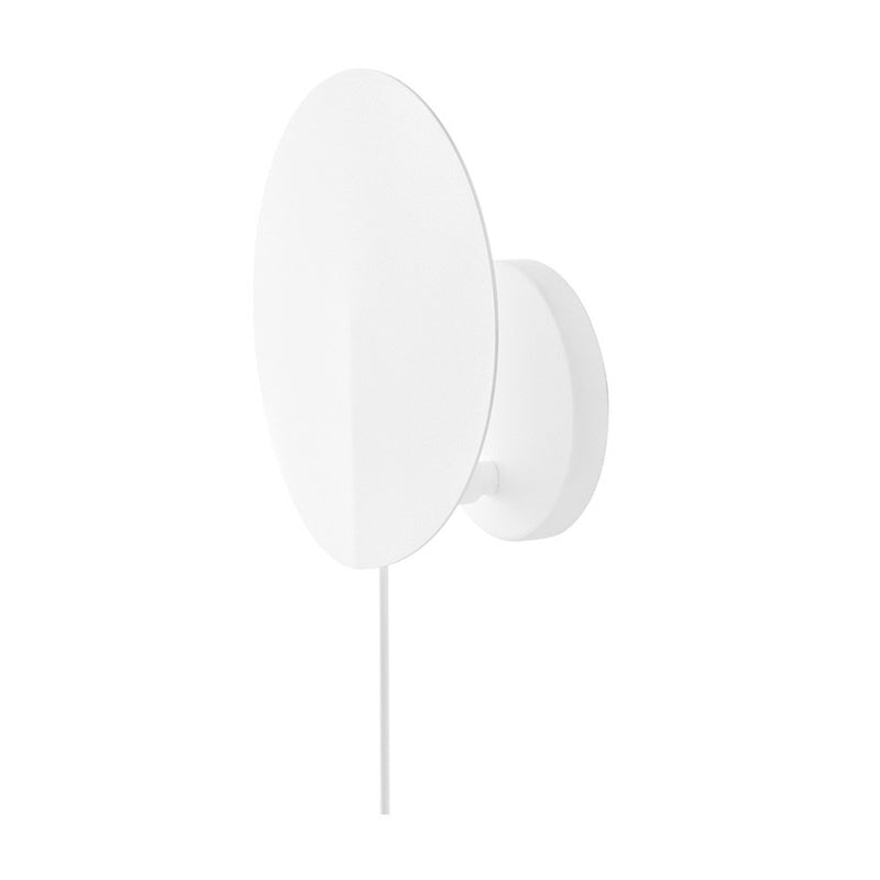 Art déco en forme de disque de lampe murale Metallique 1 tête d'escalier de tête Éclairage mural