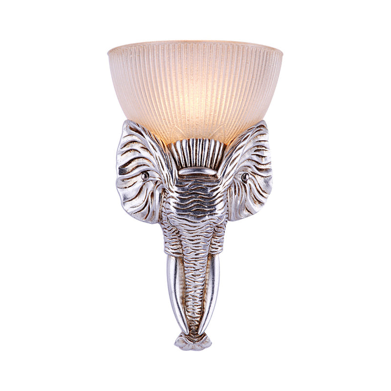Silver Elephant Ponce Light Traditional Prism Glass 1 Light Halway Murd Murd Murd