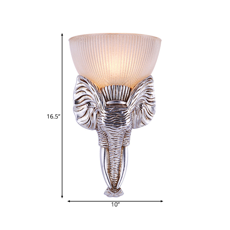 Silver Elephant Ponce Light Traditional Prism Glass 1 Light Halway Murd Murd Murd
