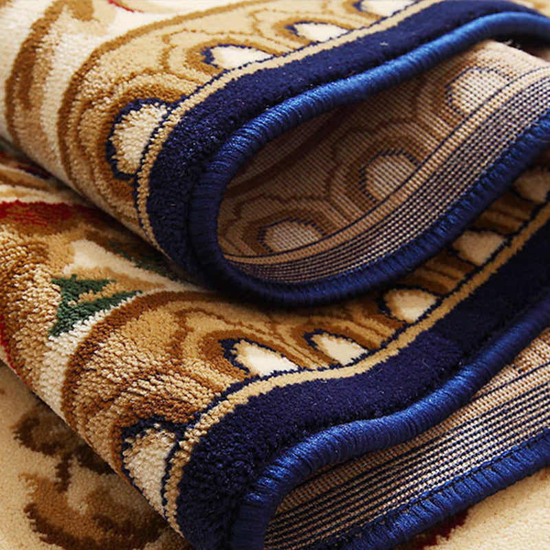 Alfombra estampada floral de la vieja alfombra múltiple alfombra de la alfombra de mascotas de la alfombra fácil de cuidado de mascotas para salón para salón