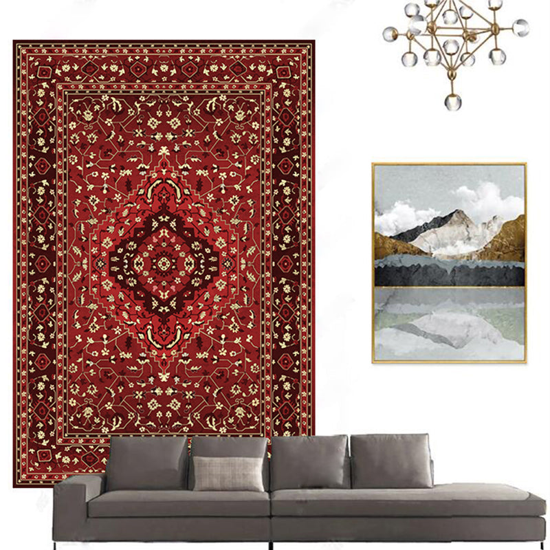 Gelegenheiten floral bedruckter Teppich Multi-farbiges Polypropylen Innenteppich nicht rutschfest