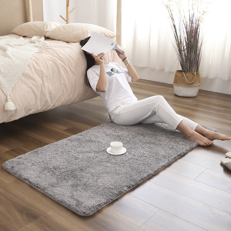Lässige Schlafzimmer Teppich mehrfarbig farbiger Gebiet Teppich Superfinerfaser Nicht rutschfestem Maschinenwaschable Innenenteppich