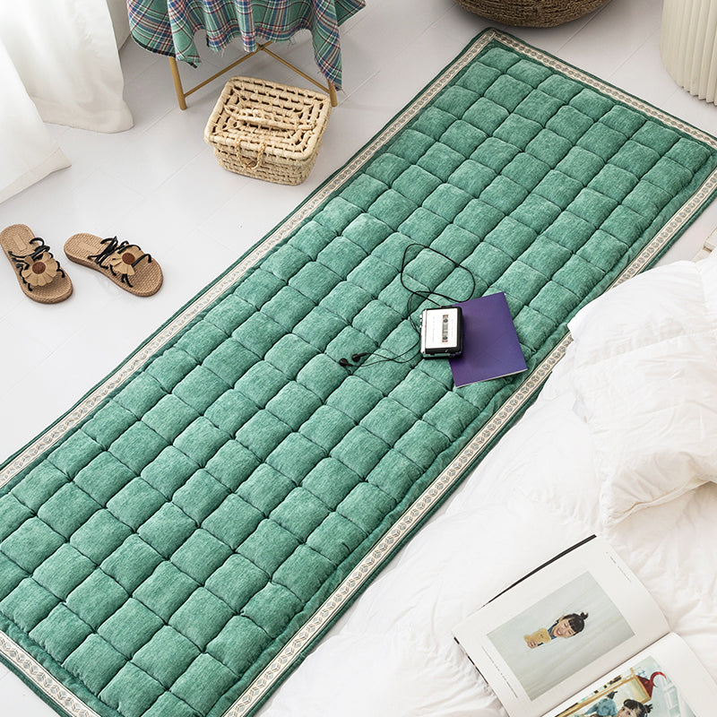 Alfombra de decoración de confort alfombra a cuadros con cuadro de cuadros Polyster sin deslizamiento para mascotas alfombra interior amigable para mascotas