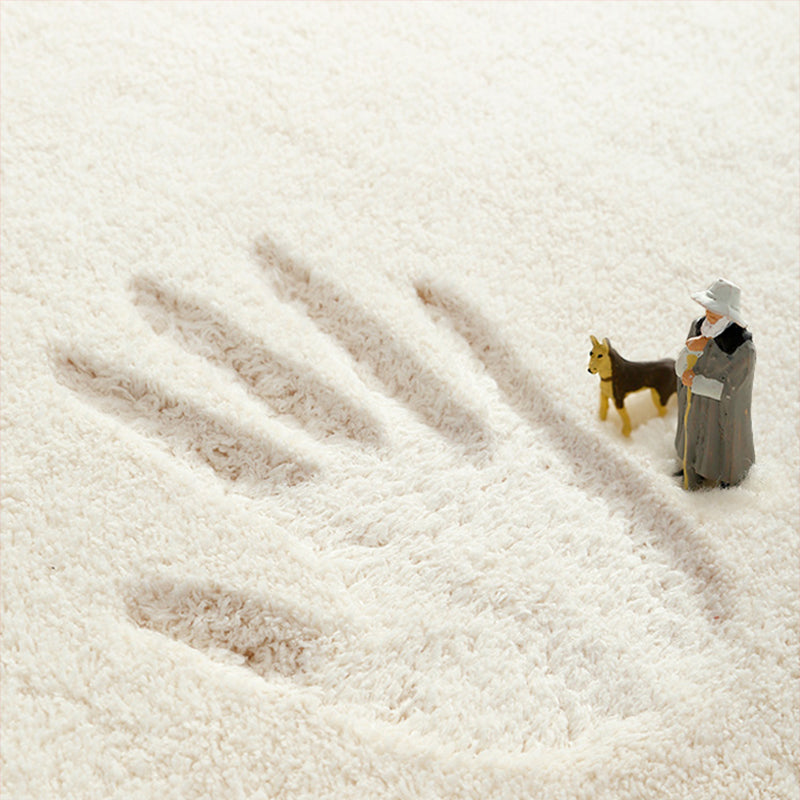 Calming Bedroom Rug Multi Color Floral Printed Area Rug Cotton Blend Stain-Resistant Pet Friendly Carpet