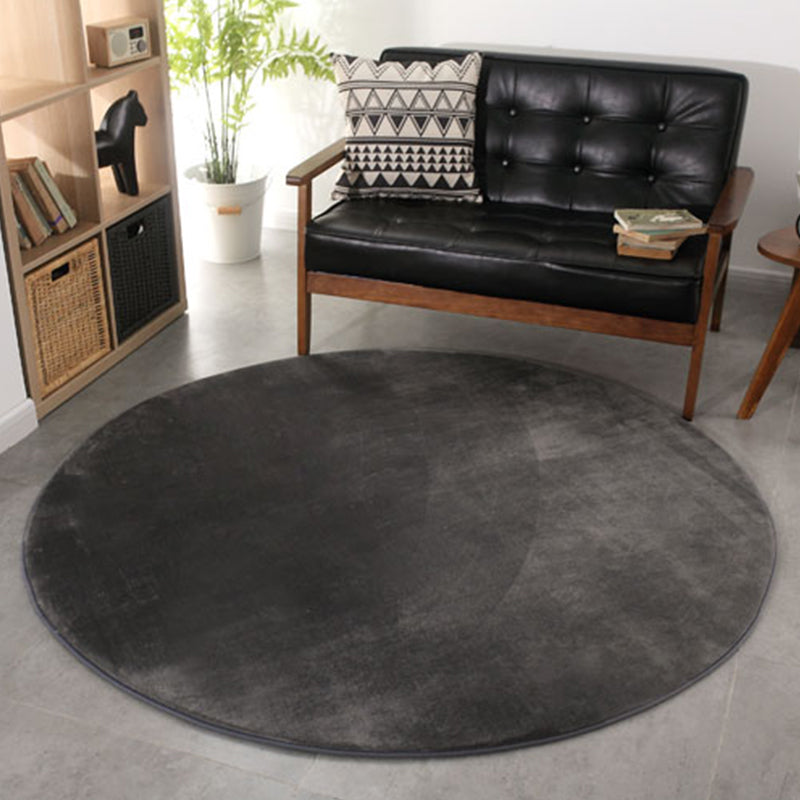 Casual Stripe Print Rug Multi Color Cotton Blend Indoor Rug Anti-Slip Backing Pet Friendly Carpet for Bedroom