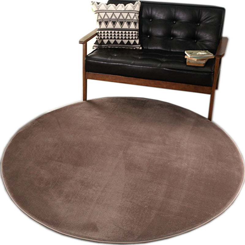 Casual Stripe Print Rug Multi Color Cotton Blend Indoor Rug Anti-Slip Backing Pet Friendly Carpet for Bedroom