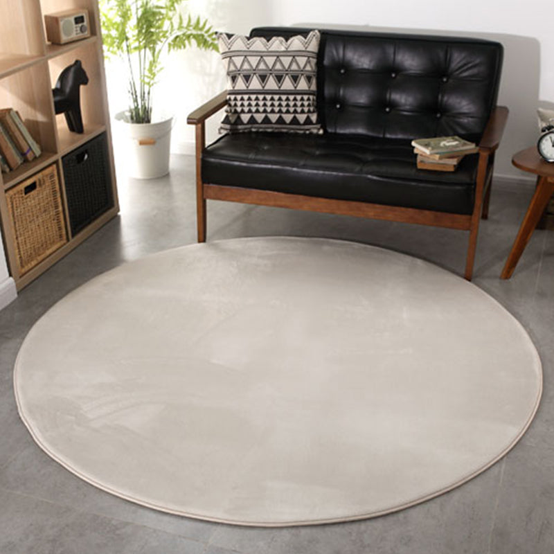 Casual Stripe Print Rug Multi Color Cotton Blend Indoor Rug Anti-Slip Backing Pet Friendly Carpet for Bedroom