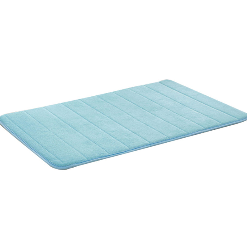 Alfombra informal con estampado de rayas, alfombra interior de poliéster multicolor con respaldo antideslizante, alfombra para sala de estar que admite mascotas