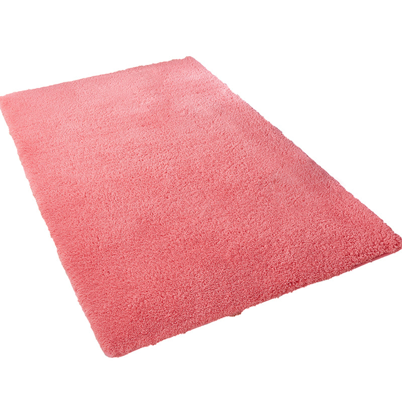 Bequemer, einfarbiger Teppich, mehrfarbiger Polypropylen-Innenteppich, rutschfeste Rückseite, pflegeleichter Teppich für Schlafzimmer
