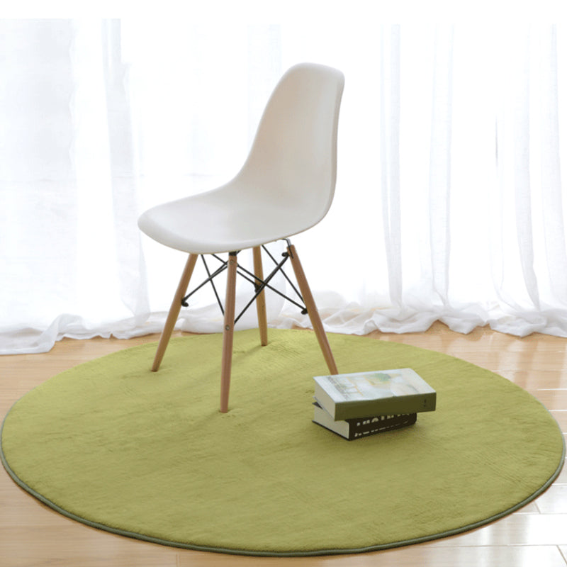 Alfombra Simple De Color Sólido, Alfombra Interior Sintética Multicolor con Respaldo Antideslizante, Alfombra Lavable De Fácil Cuidado para La Habitación
