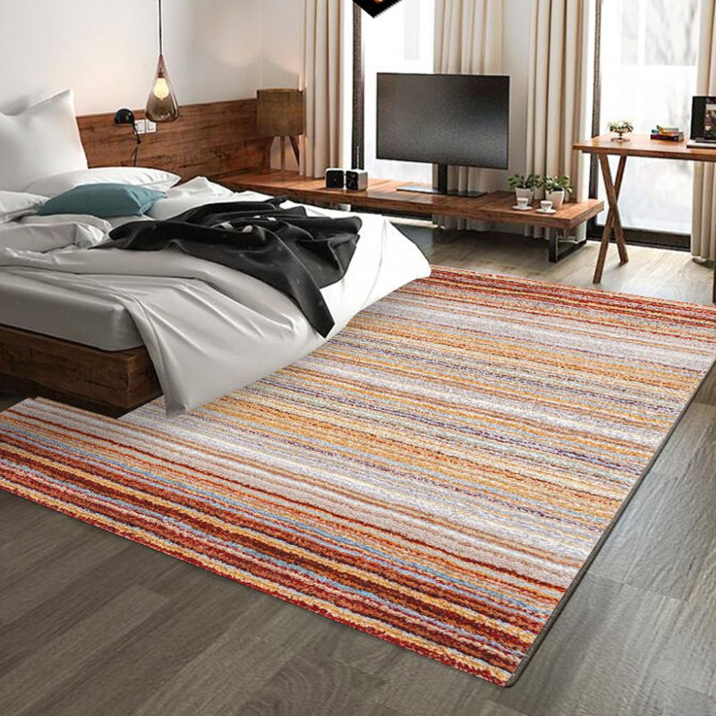 Modern Floral Printed Rug Multi Color Polypropylene Indoor Rug Non-Slip Backing Easy Care Area Carpet for Room