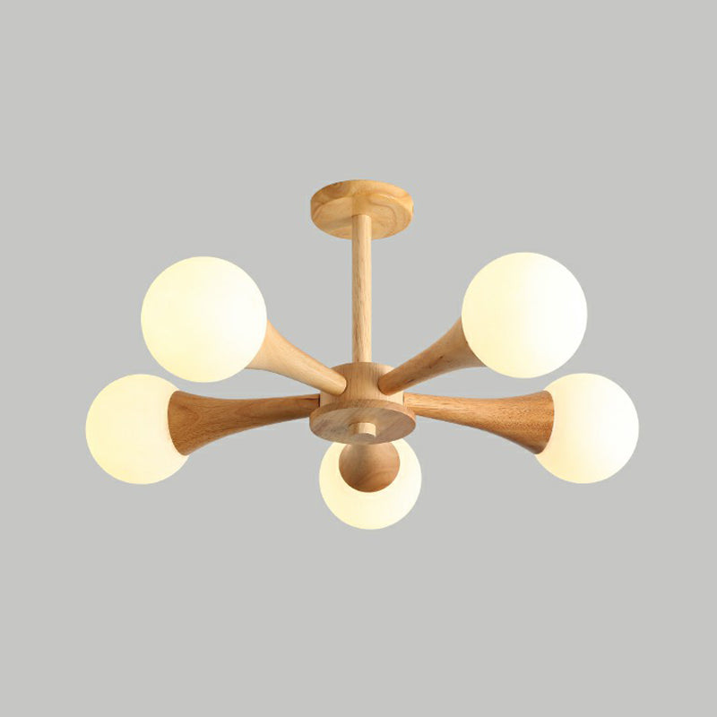 Sfalta a sospensione Simplicità Simplicità Opal Glass Dining Sala Sospense Lampada sospensione