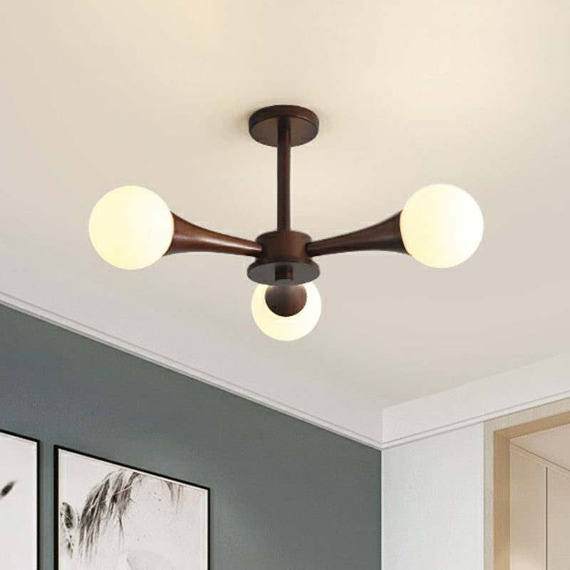 Sfalta a sospensione Simplicità Simplicità Opal Glass Dining Sala Sospense Lampada sospensione