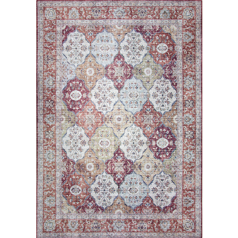 Tappeto multipla di fiore multiplo stampato a fiori multipli