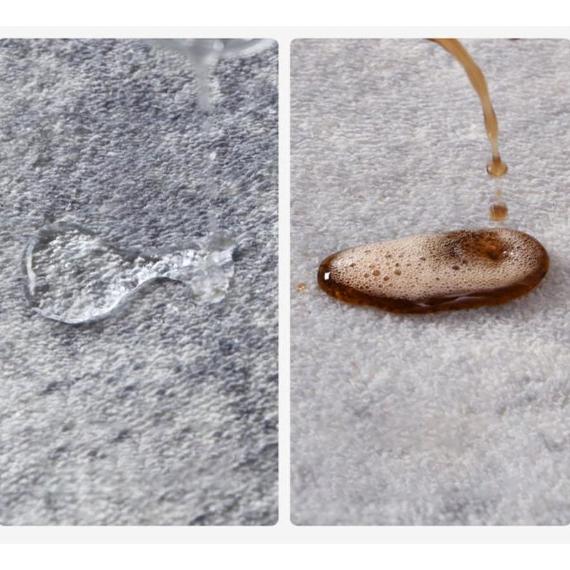 Calming Geometric Patterned Rug Multi Colored Synthetics Area Carpet Non-Slip Backing Easy Care Indoor Rug for Home