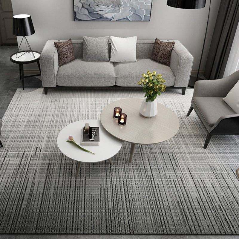 Nordic Living Room Rug Multi Colored Geometric Pattern Indoor Rug Synthetics Easy Care Pet Friendly Area Carpet