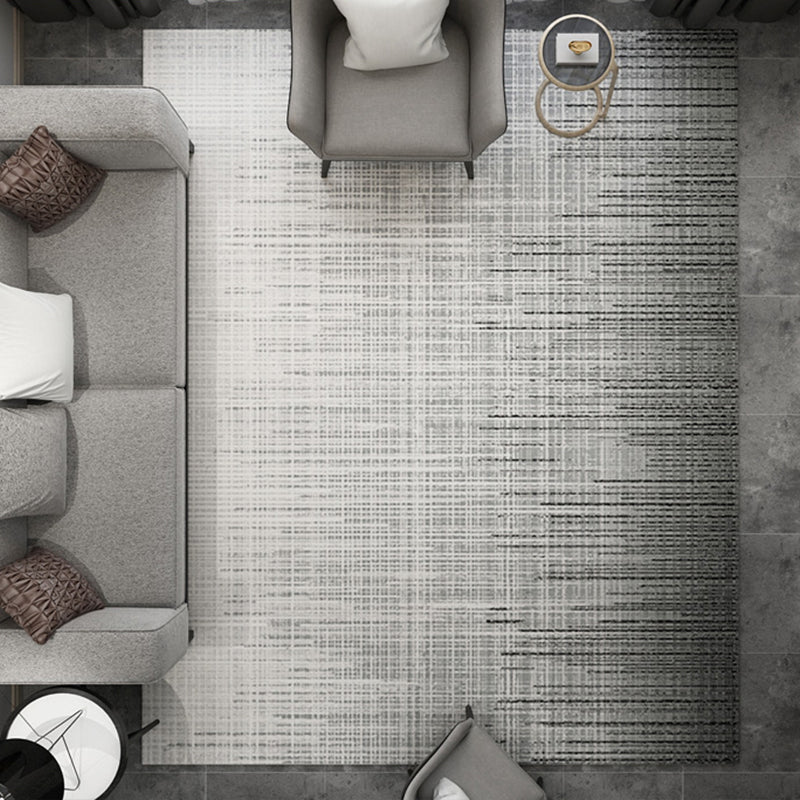 Nordic Living Room Rug Multi Colored Geometric Pattern Indoor Rug Synthetics Easy Care Pet Friendly Area Carpet