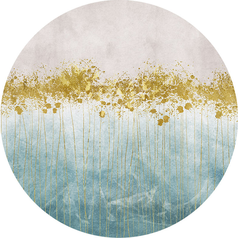 Cute Bedroom Rug Multi Colored Cartoon Printed Area Carpet Synthetics Non-Slip Backing Washable Indoor Rug