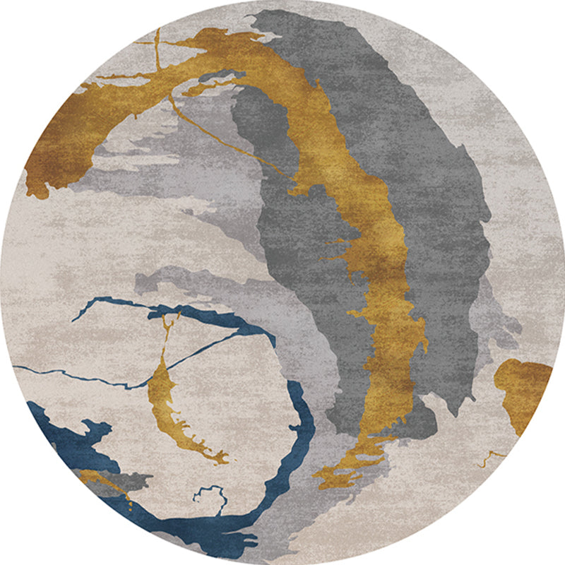 Modern Decoratie Tapijt Multi-gekleurd abstract Patter Pattered Area Tapijt Non-slip Backing Pet Friendly Rug