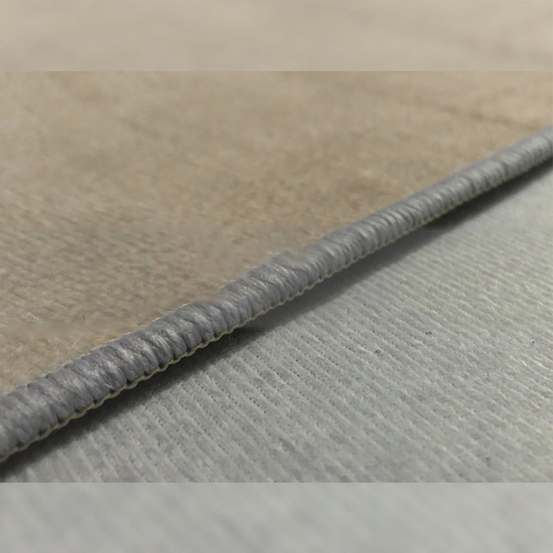 Fancy Bedroom Rug Multi Colored Geometric Print Area Carpet Polypropylene Non-Slip Backing Easy Care Area Rug