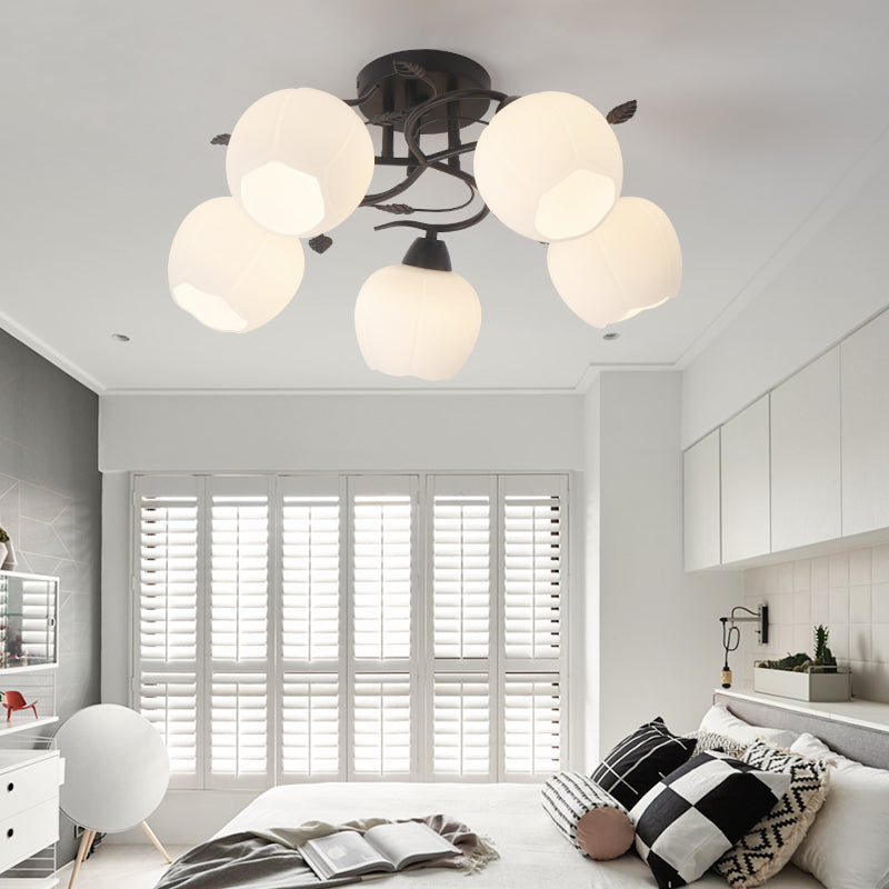 1 globe léger semi-rince