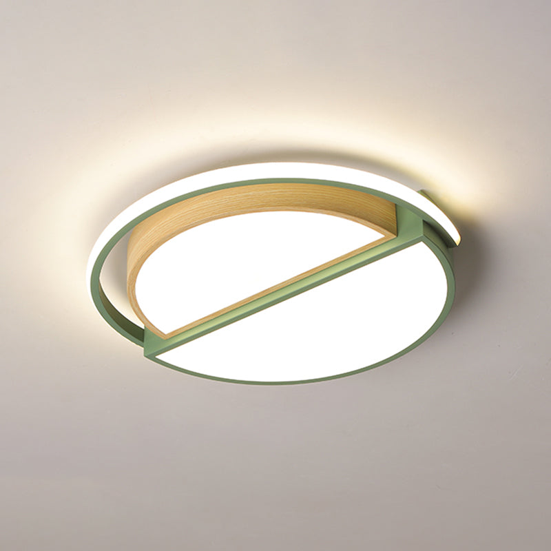 LED Ronde Flush Plafond Light Nordic Creative Acryl Flush Mount Lighting voor slaapkamer