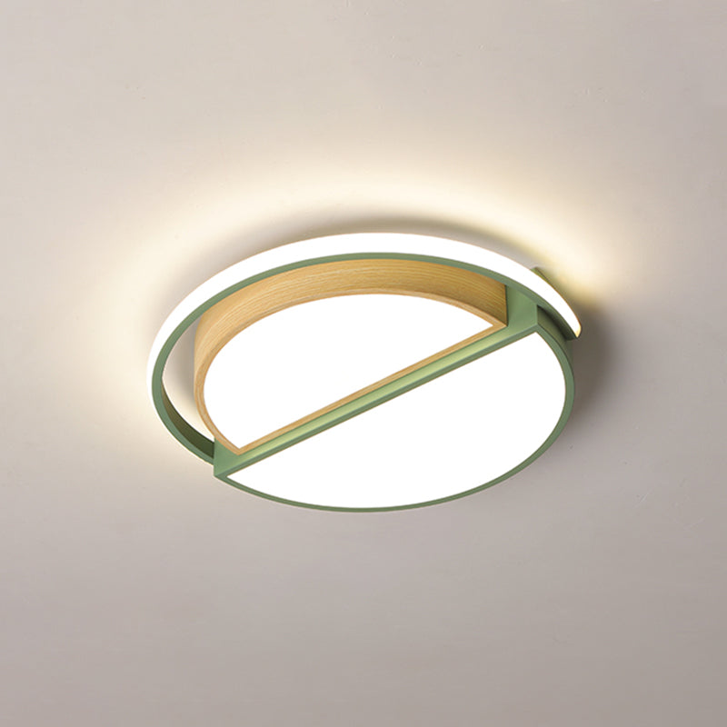 LED Ronde Flush Plafond Light Nordic Creative Acryl Flush Mount Lighting voor slaapkamer