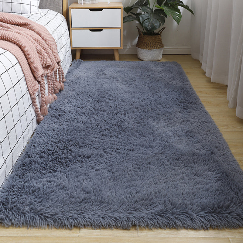 Mehrfarbiger, einfacher Teppich, einfarbiger Polypropylen-Teppich, rutschfeste Unterseite, haustierfreundlicher Innenteppich für Schlafzimmer
