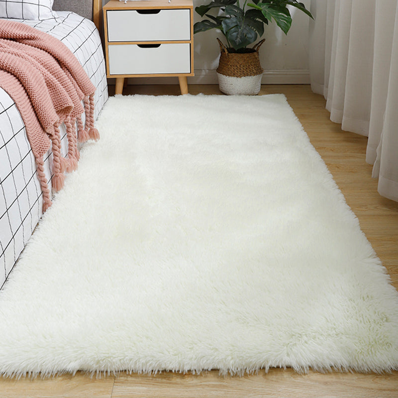 Mehrfarbiger, einfacher Teppich, einfarbiger Polypropylen-Teppich, rutschfeste Unterseite, haustierfreundlicher Innenteppich für Schlafzimmer