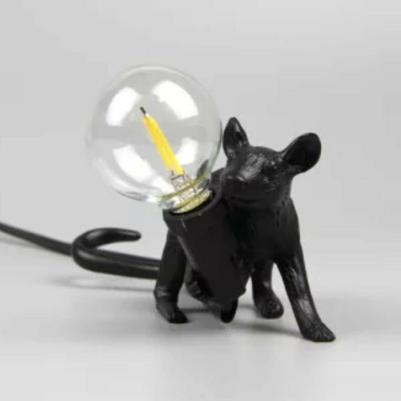 Lampada da letto per lampadina per lampadina per lampadina nuda decorativa con base per mouse