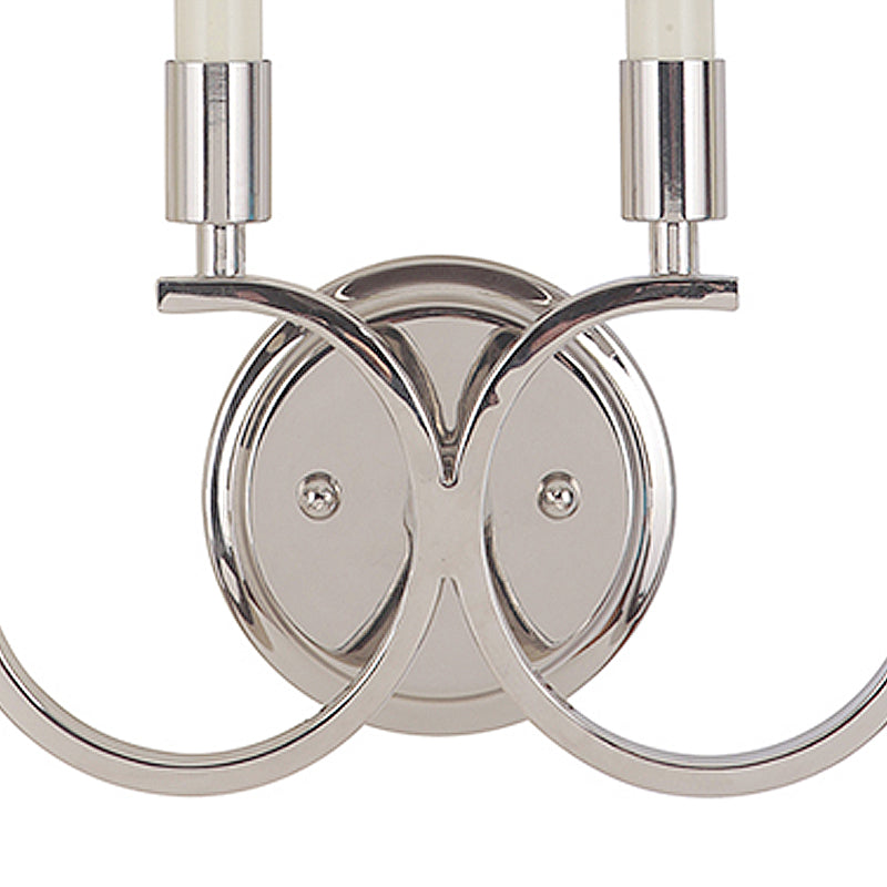 Éclairage mural chromé à 4 bulbs