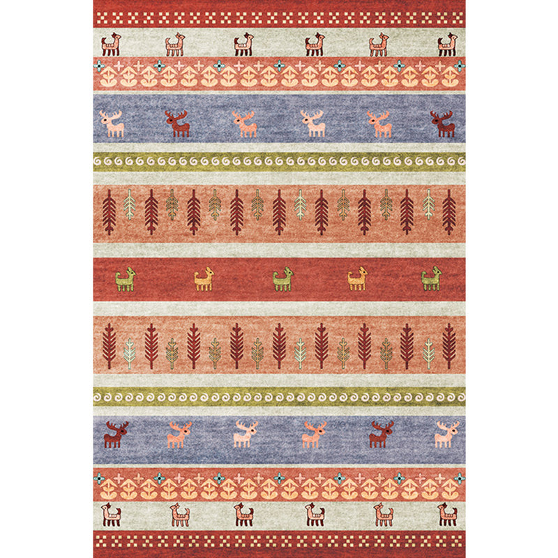 Tappeto naturale per soggiorno multicolore geo tappeto interno polipropilene antiscivolo area lavabile area tappeto