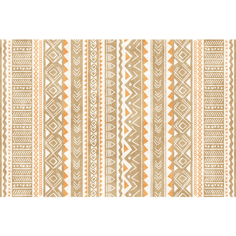 Alfombra de sala de estar natural de la sala de estar de la zona multicolor de la alfombra del área impresa