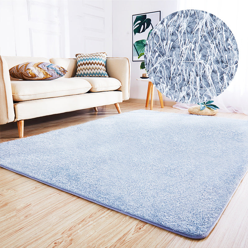 Semplice tappeto a colori solidi Missione di cotone multipla di cotone tappeto non slittata per animali domestici Friendly Easy Care Tappet per camera