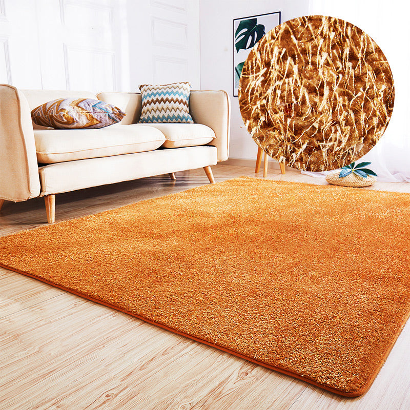 Semplice tappeto a colori solidi Missione di cotone multipla di cotone tappeto non slittata per animali domestici Friendly Easy Care Tappet per camera