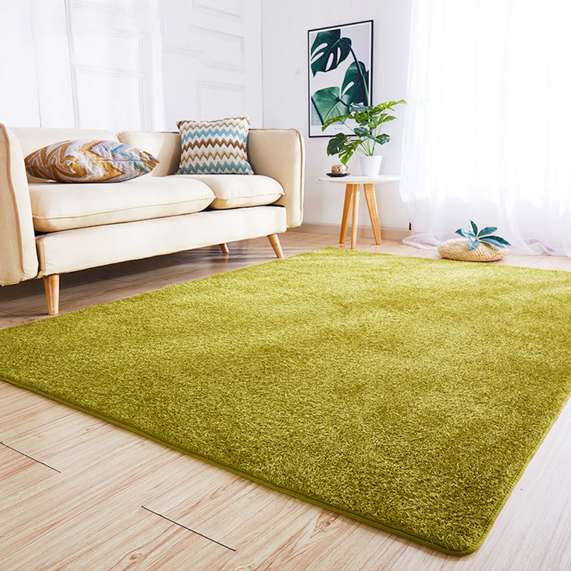 Semplice tappeto a colori solidi Missione di cotone multipla di cotone tappeto non slittata per animali domestici Friendly Easy Care Tappet per camera
